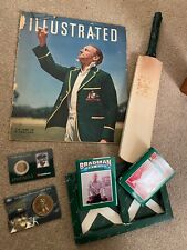 Bradman memorabilia bat for sale  SHEFFORD