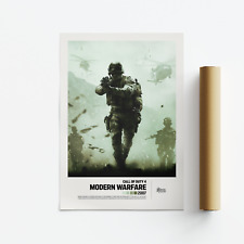 Usado, Pôster/impressão de arte de videogame Call of Duty 4: Modern Warfare (2007) comprar usado  Enviando para Brazil