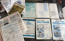 Vintage Lot HOTPOINT Manuals/Guides Booklets + Literature Ranges/Fridge/More, used for sale  Shipping to South Africa