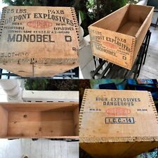 Antique explosives box for sale  Corning