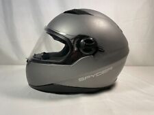 Casco plateado mediano usado para motocicleta Spyder segunda mano  Embacar hacia Argentina