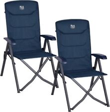 Used, 2 Camping Chairs Timber Ridge Portable Folding Garden Chair Beach Chairs Blue for sale  Shipping to South Africa