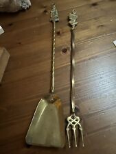 Brass fork shovel for sale  PONTYPRIDD
