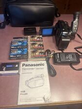 Panasonic Palmsight VHS-C Palmcorder PV-L658 Bundle for sale  Shipping to South Africa