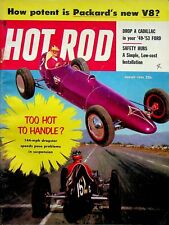 Revista Hot Rod vintage agosto de 1955 muito quente para lidar 144 mph Dragster m3740 comprar usado  Enviando para Brazil