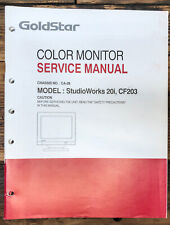Manual de servicio de monitor LG StudioWorks 20i CF203 *Original* segunda mano  Embacar hacia Argentina