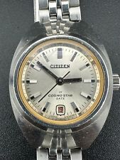 Citizen Cosmo Star relógio feminino automático data vintage 4-610059TA aço inoxidável comprar usado  Enviando para Brazil