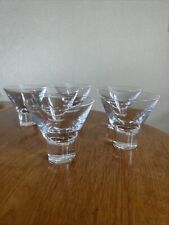 glass dessert dishes for sale  LONDON