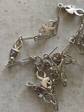 Sterling silver necklace usato  Torino