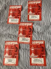 Liverpool home programmes for sale  NOTTINGHAM