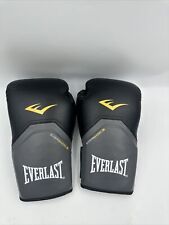 Guantes de entrenamiento de boxeo Everlast Elite Evershield 16 oz MMA negros *Sin caja segunda mano  Embacar hacia Argentina