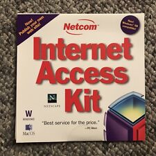 Kit de software Netcom Netscape Internet para Mac e Windows. 1998., usado comprar usado  Enviando para Brazil