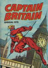 Captain britain annual for sale  WISBECH