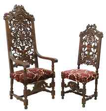 Antique chairs highback for sale  Austin