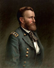 Dream-art hand painted Oil painting America PRESIDENT - Ulysses S. Grant canvas, used for sale  Shipping to Canada