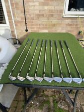 Right Handed Wilson Staff Iron Set Blades R Flex Vintage Bullet Back 3-PW,SW for sale  Shipping to South Africa