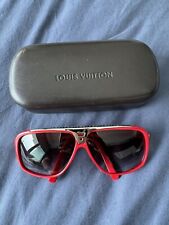 Óculos de sol Louis Vuitton Z0286 CE evidência vermelho comprar usado  Enviando para Brazil