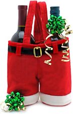 Bolsa para calças Papai Noel lanche com alça portátil embalagem para presente doces (2 peças), usado comprar usado  Enviando para Brazil