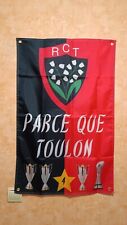 Drapeau rct toulon d'occasion  Cesson