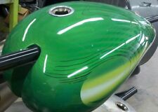 Tanque de combustível Viper Motorcycle Company 4799999 tanque de gasolina de aço verde personalizado comprar usado  Enviando para Brazil