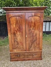 Victorian mahogany wardrobe for sale  EASTLEIGH