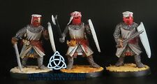 Handpainted foot crusaders for sale  Shipping to Ireland