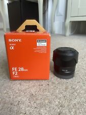 Sony 28mm wide for sale  CAMBRIDGE