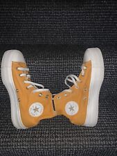 Yellow chuck taylor for sale  MANCHESTER