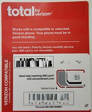 Total verizon sim for sale  Stoneham