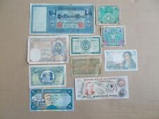 X10 different banknotes for sale  GREAT YARMOUTH