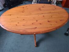 Solid pine oval for sale  WYMONDHAM