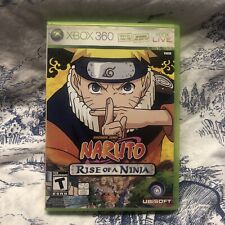 Naruto Rise of a Ninja com arte de capa original Xbox 360 Blockbuster comprar usado  Enviando para Brazil