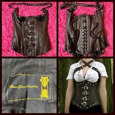 Steampunk corset leather for sale  Raleigh