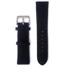 Black Genuine Stingray Skin Watch Strap for sale  Shipping to South Africa