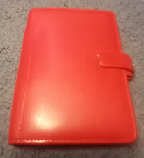 Red leather filofax for sale  Shipping to Ireland