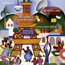 Heitor Villa-Lobos The Complete Choros and Bachianas Brasileiras (CD) BIS comprar usado  Enviando para Brazil