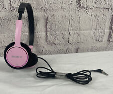 Usado, Fones de ouvido Sony preto rosa com fio ajustável MDR-22 comprar usado  Enviando para Brazil