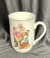 The Toymaker Norman Rockwell 80s Vintage Mug Never Used for sale  Shipping to South Africa