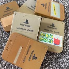 Cartão de memória oficial Sony PlayStation PS1 x 1 cinza - D comprar usado  Enviando para Brazil