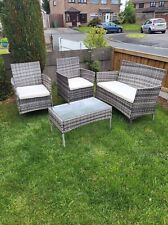 Garden rattan furniture for sale  MANCHESTER