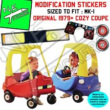 Usado, Pegatinas de repuesto PARA ADAPTARSE Little Tikes Cozy Coupe Mk-1 años 80 coche paseo niños segunda mano  Embacar hacia Argentina