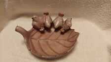 Bird sculpture dish for sale  Clearfield