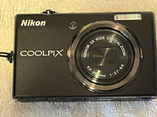 Cámara digital Nikon COOLPIX S570 12,0 MP - negra probada funciona con cargador, 2 GB sd segunda mano  Embacar hacia Argentina