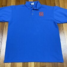 Camisa polo vintage de la Universidad de Syracuse para hombre grande TSI ropa deportiva algodón azul segunda mano  Embacar hacia Argentina