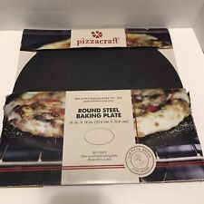 Assadeira redonda de aço Pizzacraft 14” x 14” x 0,14” ~ Para pizza, pão e muito mais! comprar usado  Enviando para Brazil