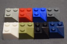 Lego 3046 Brick Slope 2x2 Double Concave Roof Tile Select Colour Pack of 2, used for sale  Shipping to South Africa