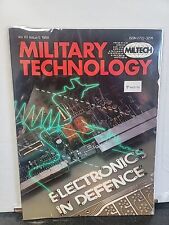 Revista Military Technology 1988 Vol. XII - I5 Electronics In Defense - BAGGED, usado comprar usado  Enviando para Brazil