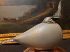 Oiva Toikka Art Glass Bird, Gray Jay 2010 Finn Grand Fest. Signed. for sale  Shipping to South Africa