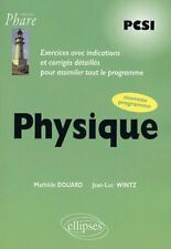 Physique pcsi exercices d'occasion  France