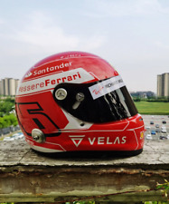 Usado, 2022 CHARLES LECLERC F1 FORMULA 1 CAPACETE LEME PINTADO À MÃO 1:1 comprar usado  Enviando para Brazil